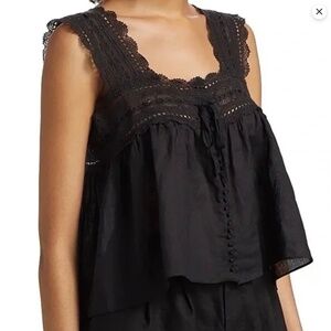 Doen Vera Tank Black XXS